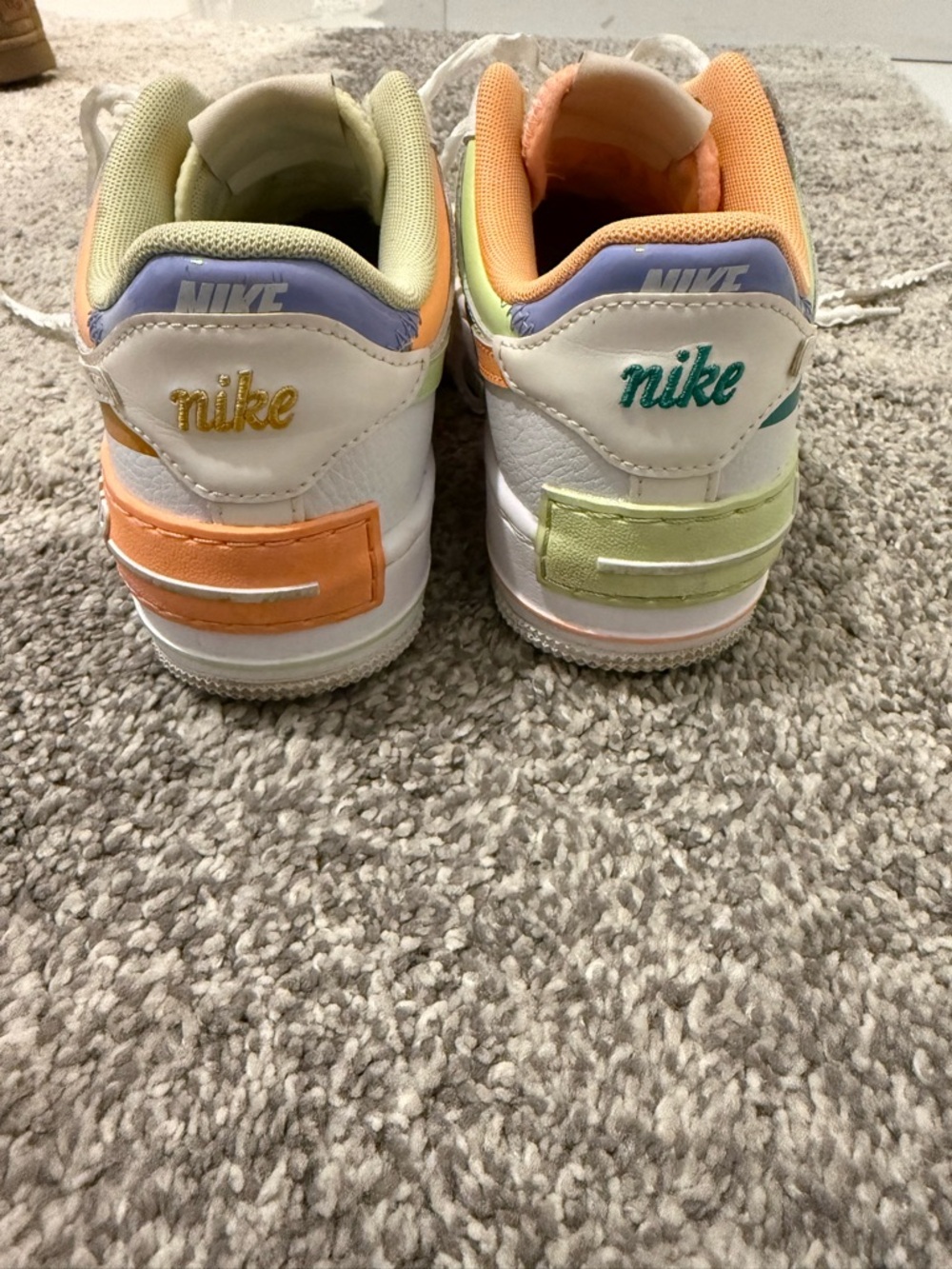 Nike Air Force 1 Shadow Pastel Multi-Accent Sneakers - Picture 3 of 4